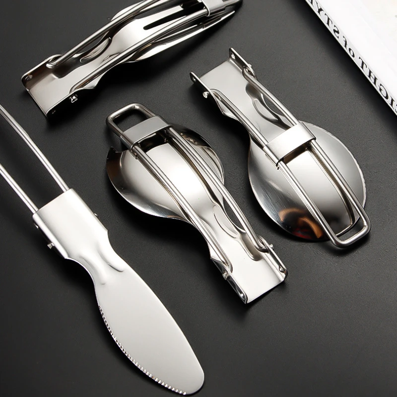 Миниатюрный портативный набор  – обзор и цена Camping Cooking Knife Set