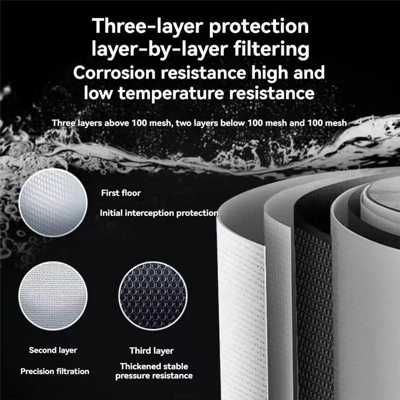 AEE4-10 Inch 304 Stainless Steel Water Purifi Accessories Can Be Cleaned And Reused Effectively Removes Impurities