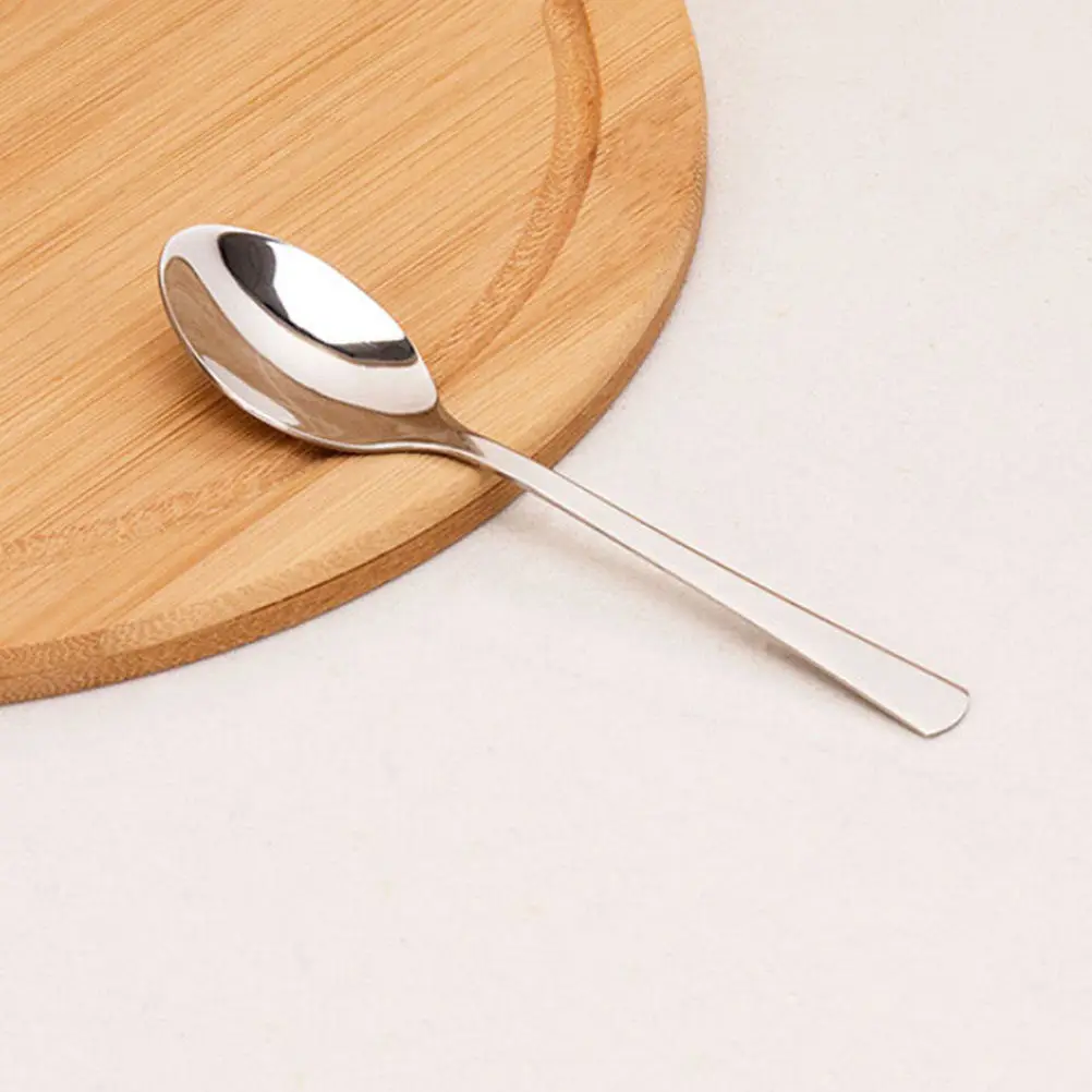 Stainless Steel Spice Jar 304 Food Grade Glass Lid Wide Mouth Condiment Container with Built-in Spoon for Kitchen Seasoning