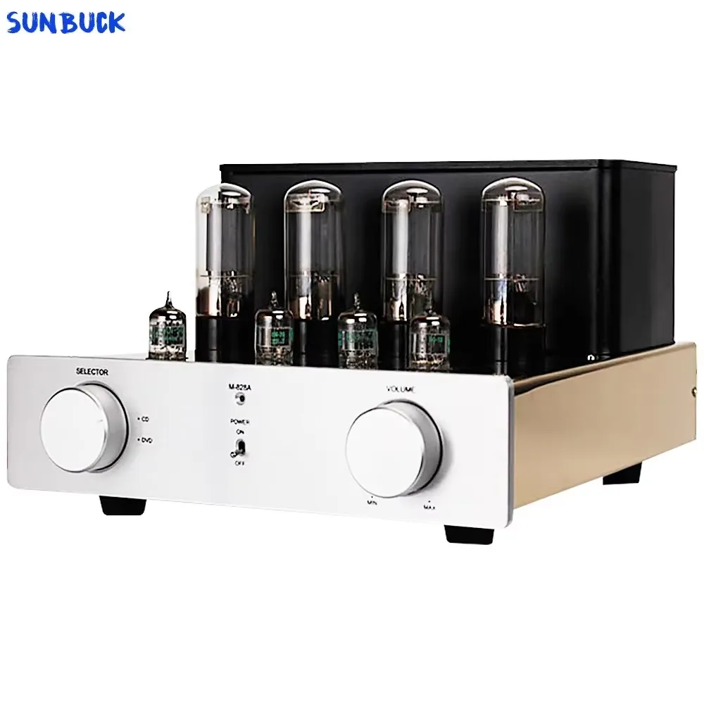 Sunbuck 6H3N 6L6 เครื่องขยายเสียงหลอดแบบกดดึง 30W×2 เครื่องขยายเสียงหลอดกําลังสูง