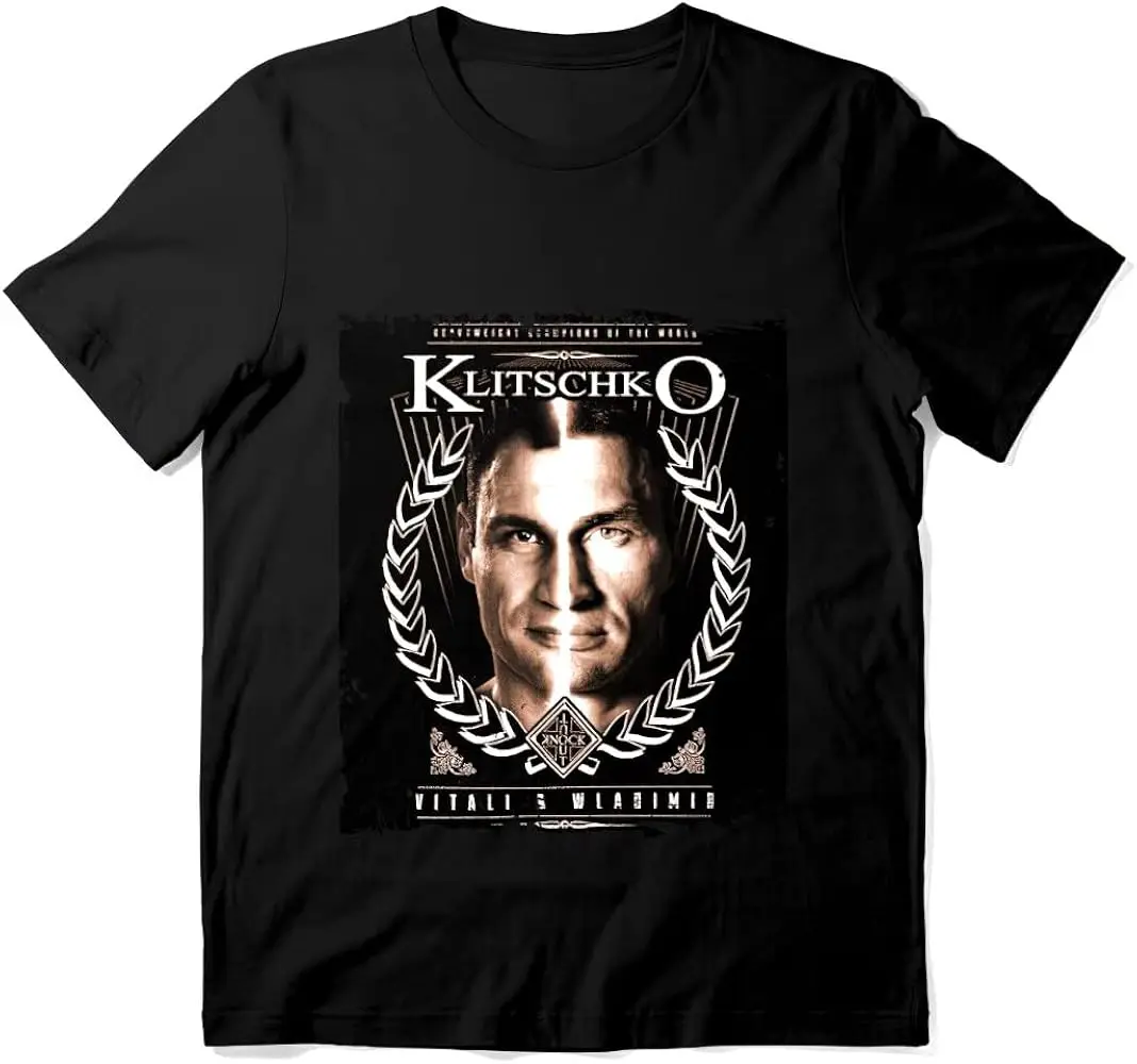 Men's Women's Shirt Klitschko Brother Vitali & Wladimir Boxing T-Shirt for Holiday Father's Mother's Day T-Shirt