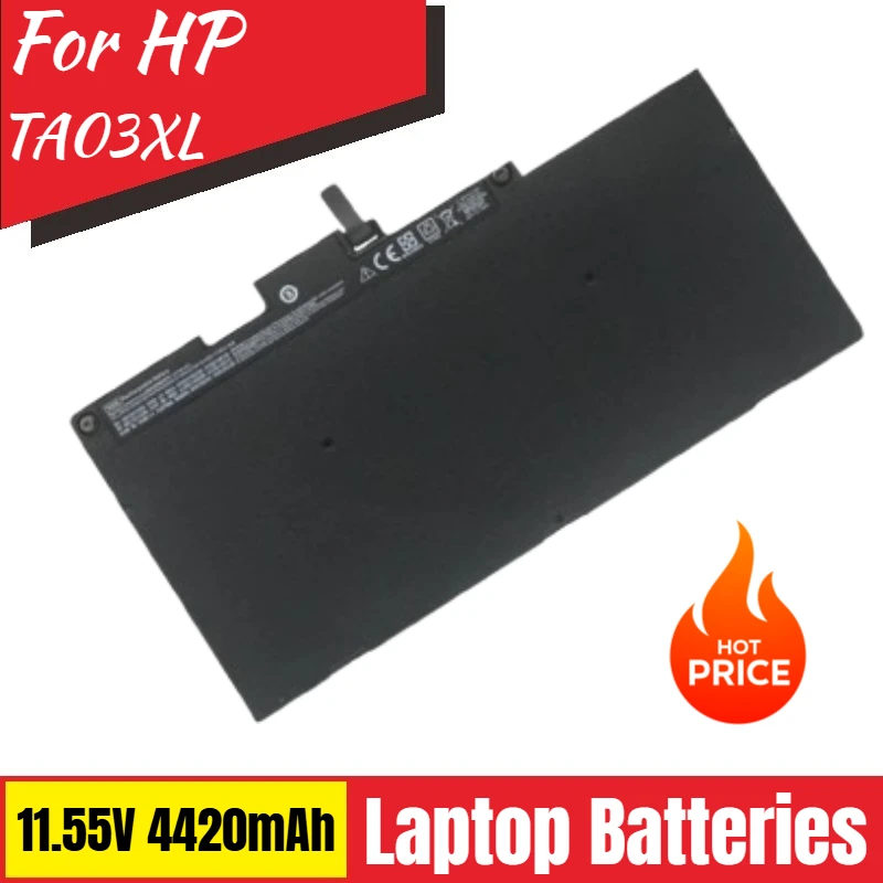 

TA03XL Laptop Battery 11.55V 4420mAh for HP EliteBook 850 848 840 755 G4 Series Laptop Battery HSTNN-LB7J HSTNN-LB7L
