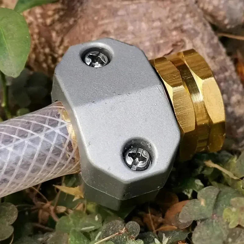 

5/8-3/4 дюйма, набор соединителей для шланга из цинкового алюминия - мужской и женский, ремонт и соединитель для садовых водопроводных труб