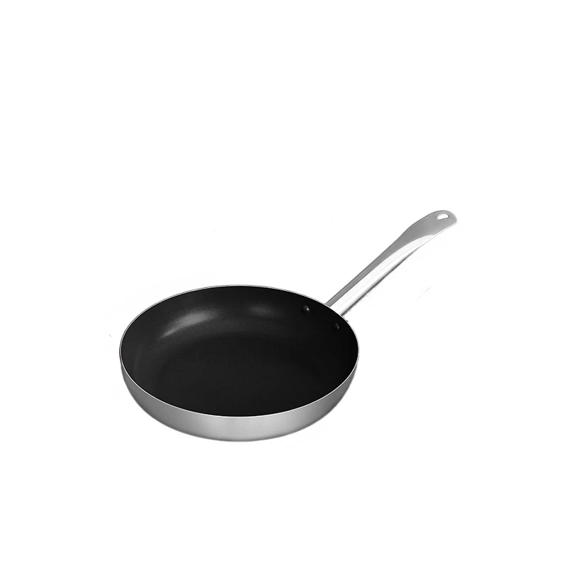 Stainless Steel Frying Pan Kitchen Pans Non-stick Frying Pan Fried Eggs Commercial Cooking Pots  Smoke-free Pans Wook Cookware