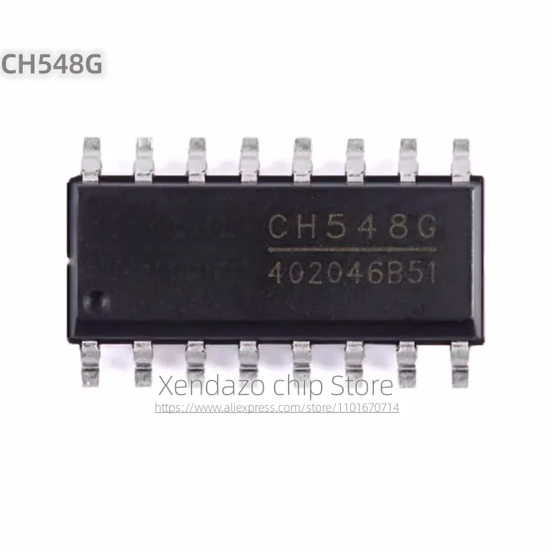 5pcs/lot CH548G SOP-16 package Original genuine 8-bit enhanced USB microcontroller chip