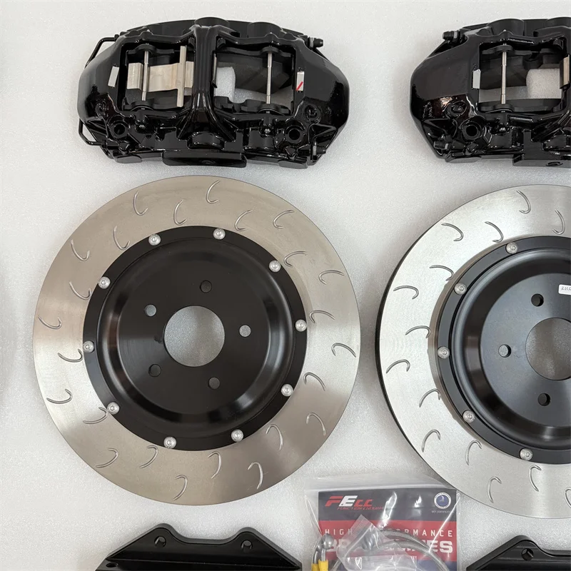 4 Pot 6 Pot Kaliper Kit Rem untuk Skyline R32 R33 R34 Nissan Patrol Y62 Y61 350Z 370Z Roda Belakang Depan Sistem Rem Besar Baru