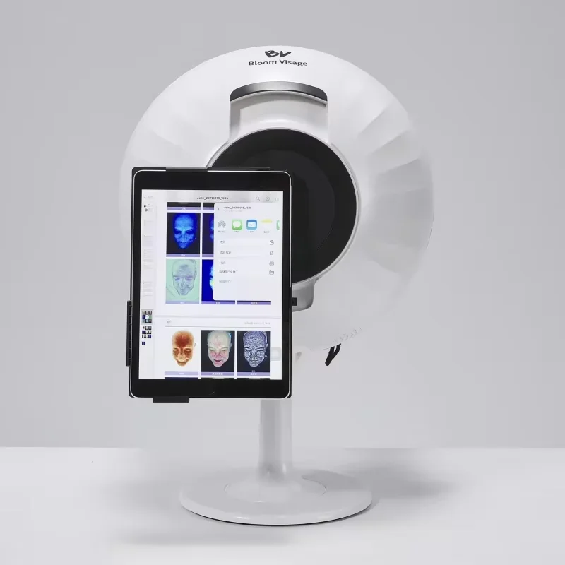 3D 매직 미러 AI 전문 피부 분석기 얼굴 주름 라인 수분 감지 살롱 장비 가정용 휴대용