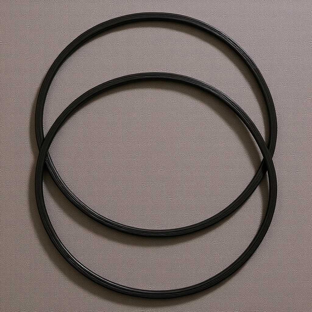 

2pcs Bar Stool Base Rubber Ring Non-Slip Durable Floor Protectors For Chairs Anti-Aging Chair Leg Floor Protector Ring