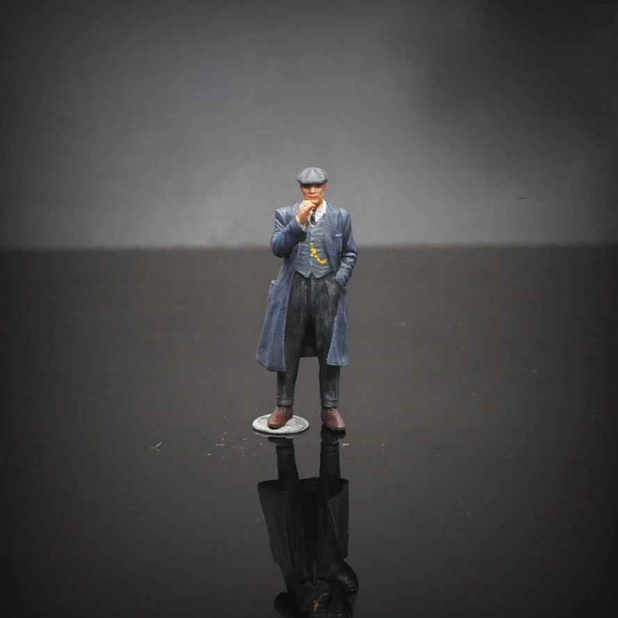 Diorama 1/64 Scale Figurines Model Boss Man Movie Characters Collection Miniature Hand-painted