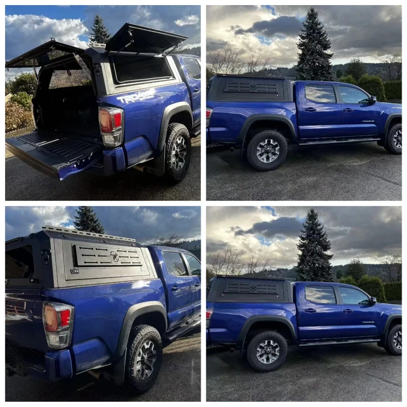 

Waterproof Car Tailbox For s HILUX Locking, No Drill Installation, Folding Type