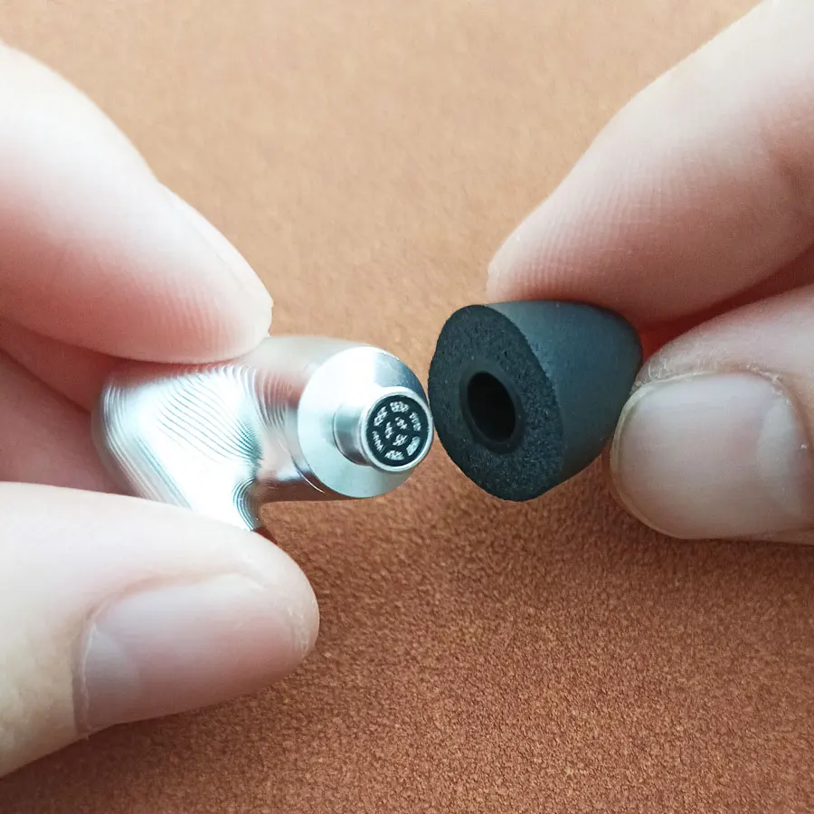 أغطية الأذن الجديدة ل ie900 ذاكرة الأذن قبعات I E 900 سيليكون الأذن الأصفاد الأصلي size【 6 زوج 】 IE900 سماعة رغوة نصائح/غطاء من السيليكون