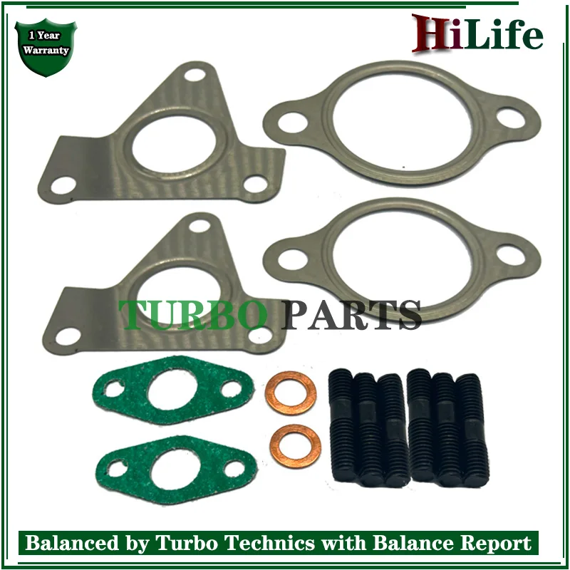 TD025 Turbo Gasket 49173-02015 Turbocharger Gasket Kits 49173-02010 For Smart Fortwo 1.0 62Kw 72Kw 84HP 98HP M 132 E 10 AL 2007