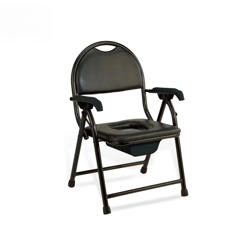 

Складной туалетный стул для взрослых, складной стул-комод со стальным каркасом с порошковым покрытием KY817