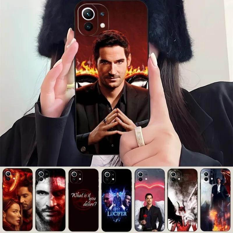 Degenerate Angel Lucifer Phone Case For Redmi K40 K30 K20 Pro Plus K50 Gaming Extreme GO 8 8A 9 9A 9C 9T 10 10X Blacke Cover