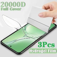 3Pcs Hydrogel Film For OPPO A11S A12 A15 A16 A16S A1k A32 2020 A35 2021 A53 A9 2020 A5 A3S A3 A52 A72 A92 A36 Screen Protector