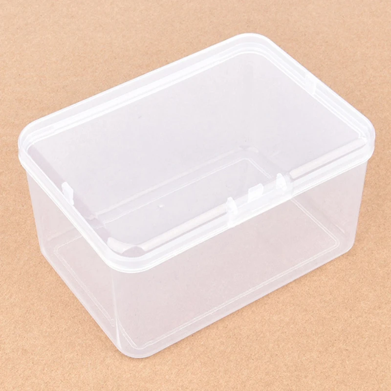 

Plastic Box Transparent Jewelry Organizer Sample Box Small Tool Storage Box Nail Enhancement Tool Box Mobile Phone Repair Case