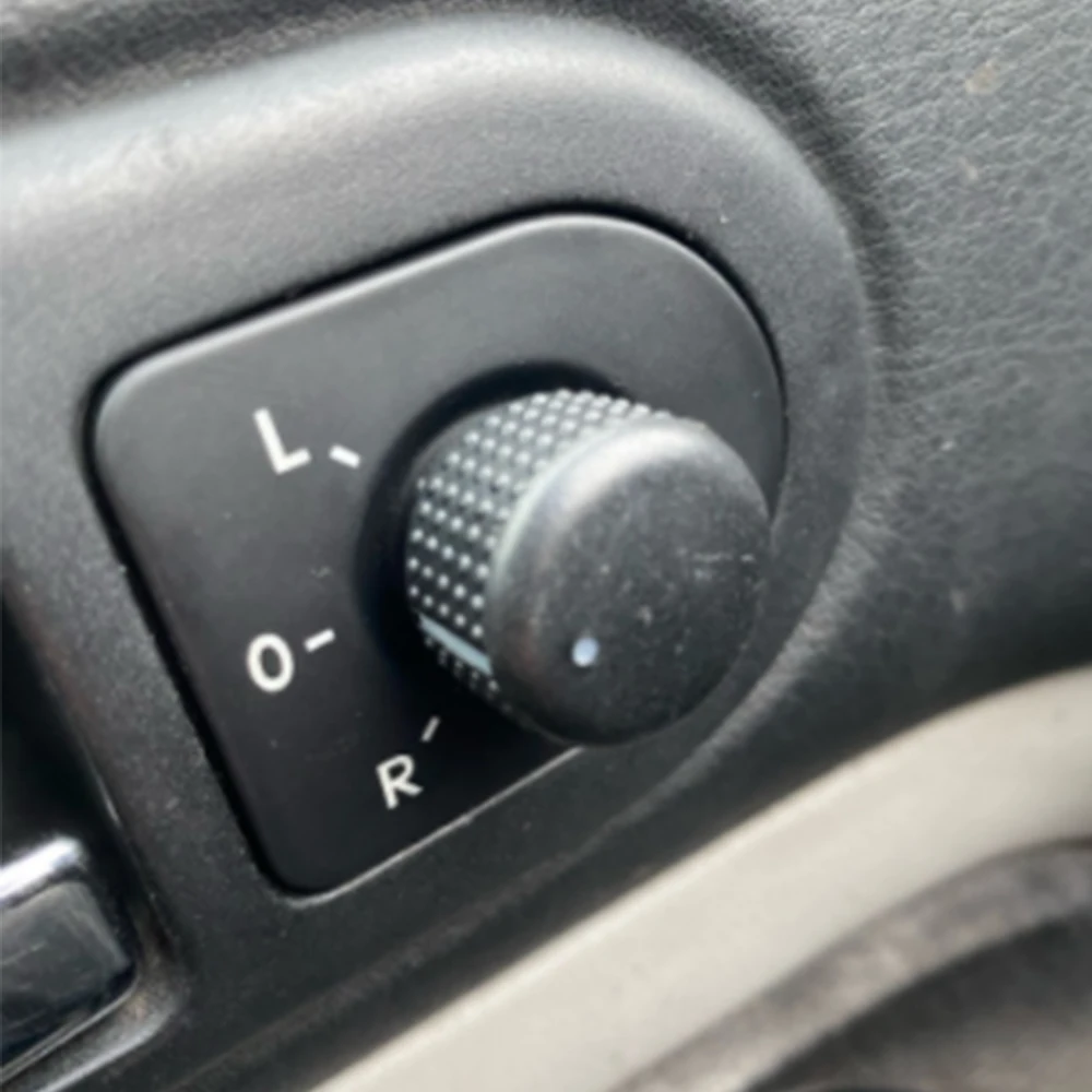 مفتاح مرآة خارجي مقبض مرآة جانبية 1J1959565A لفولكس واجن جديد بيتل جيتا بورا Mk4 جولف IV كابريوليه GTi/ R32 أسود