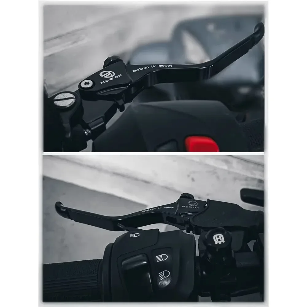 Applicable to Secron RE600 23-24 years modified aluminum alloy brake handle clutch horn handlebar tie rod