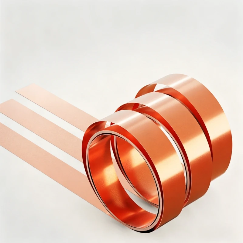 5Meter T2 Red Copper Strip Sheet Thickness 0.01-1mm 99.9% Pure Copper Foil Width 10-400mm 0.01/0.02- 0.1/0.15/0.2/0.25/0.3-1mm