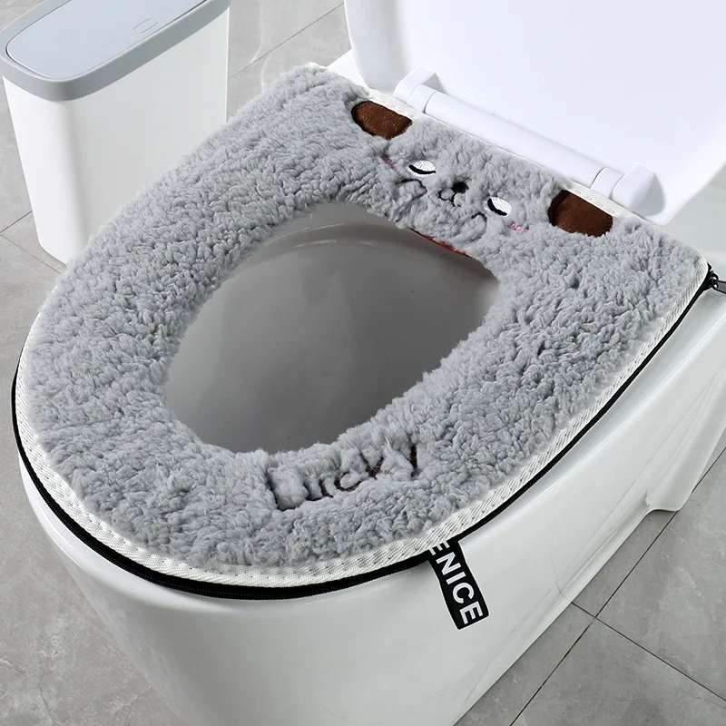 ユニバーサル便座クッション家庭用便座カバーリング秋冬新スタイルトイレマットパッド四季ユニバーサル