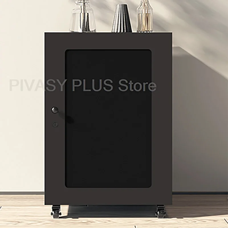 10/15U Audio Rack Steel Mesh Sound System Cabinet 53/75cm Height Amplifier Bracket x Locking Wheels For Home Theater Studio Rack