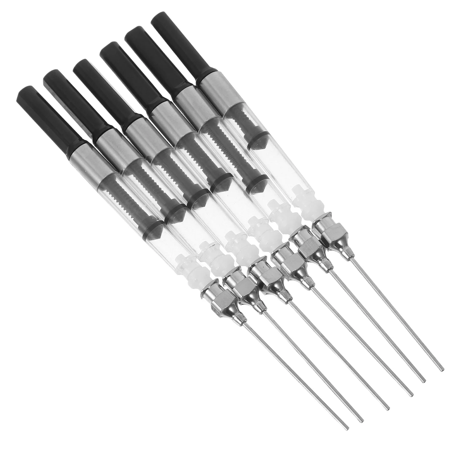 

6pcs Fountain Pen Ink Converter Premium Refill Tool Smooth Ink Absorption For Steel Pen School Supplies Writing Instrument