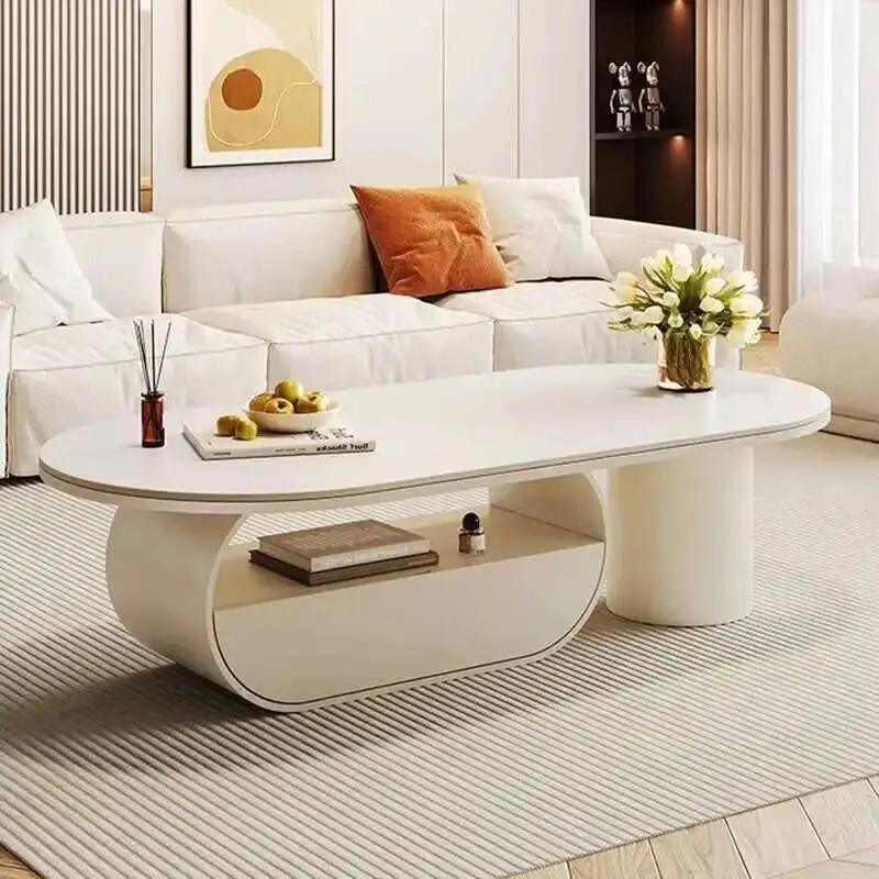 

Side Table Service Computer Unique Writing Center Minimalist Standing Coffee Table Space Saving Mesas Bajas Patio Furniture