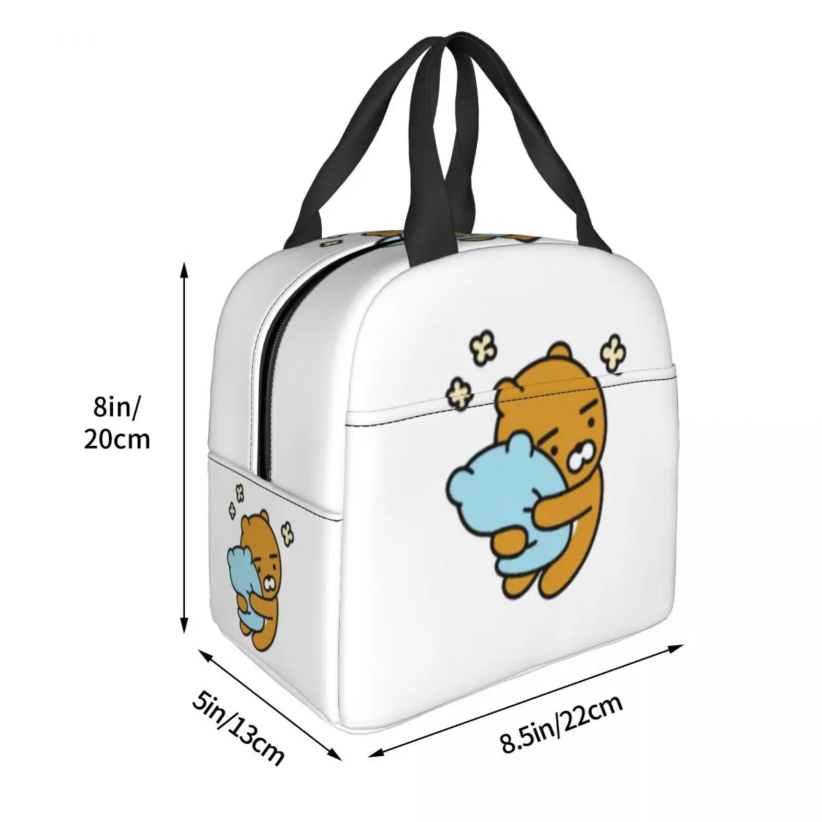 Ryan Kakao Lunch Bags Insulated Bento Box Waterproof Lunch Tote Leakproof Picnic Bags for Woman Kids Travel