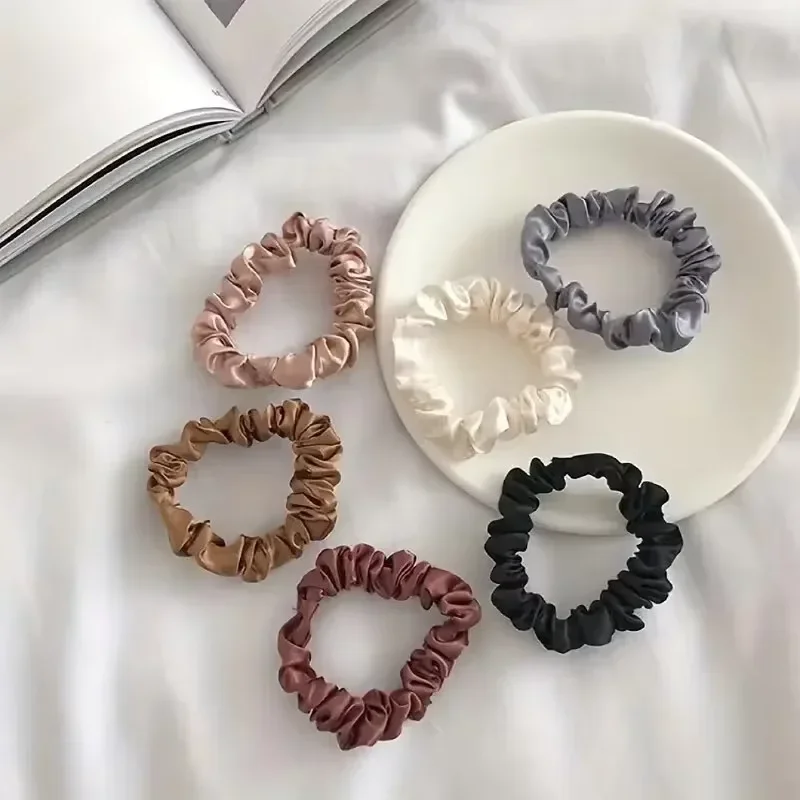 6pcs Women's Satin Hair Bundle - Softer than Silk | Girls' Satin Hair Bundle