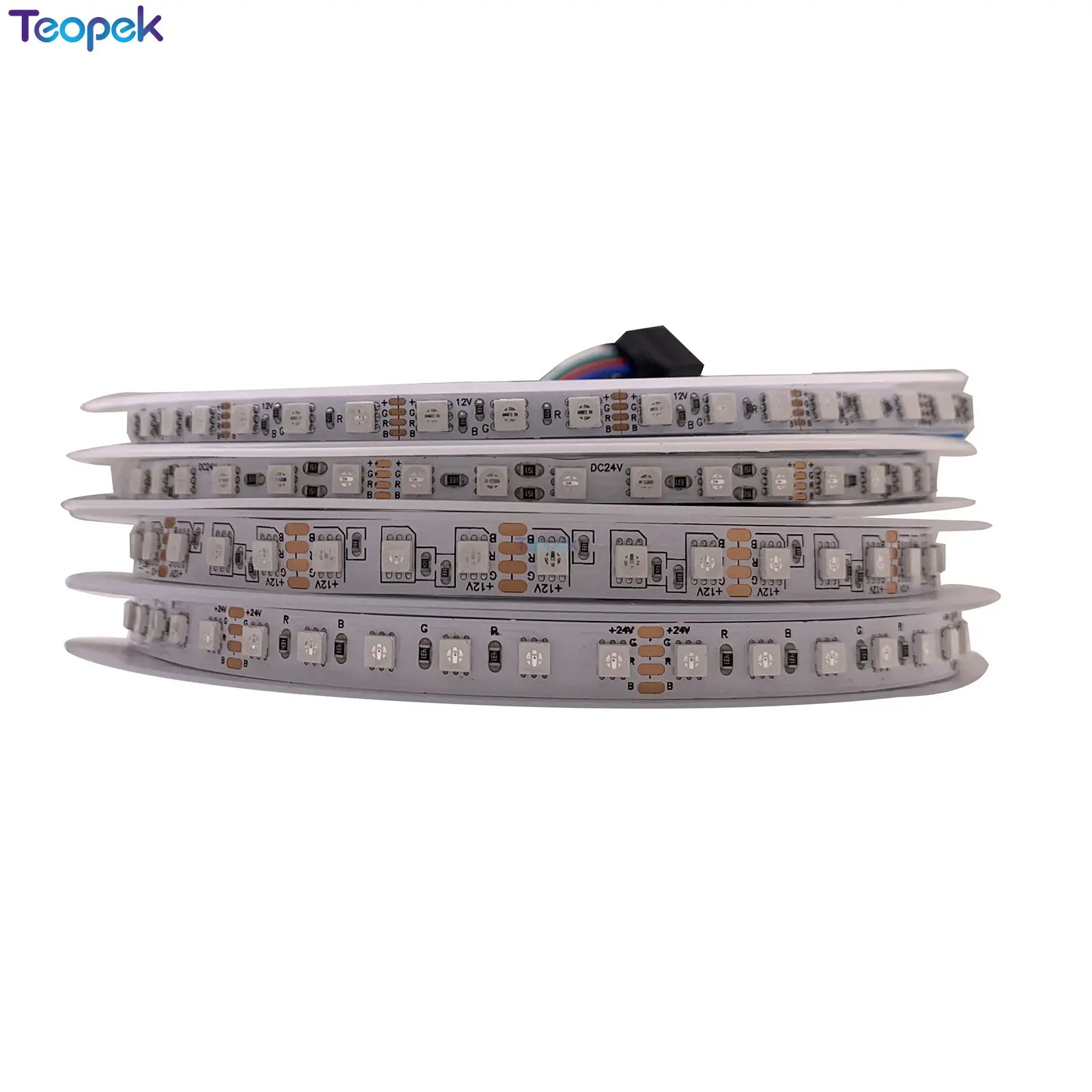 5mm/8mm Narrow Width 3535 SMD RGB LED Strip 120LED/m DC12V/24V Flexible Strip LED Light Tape For Home Office Hotel Decoration