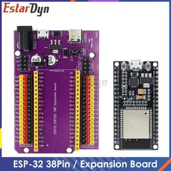 ESP32 Development Board TYPE-C/MICRO USB CP2102 WiFi+Bluetooth Dual Core ESP32-DevKitC-32 ESP-WROOM-32 Expansion Board 38PINS