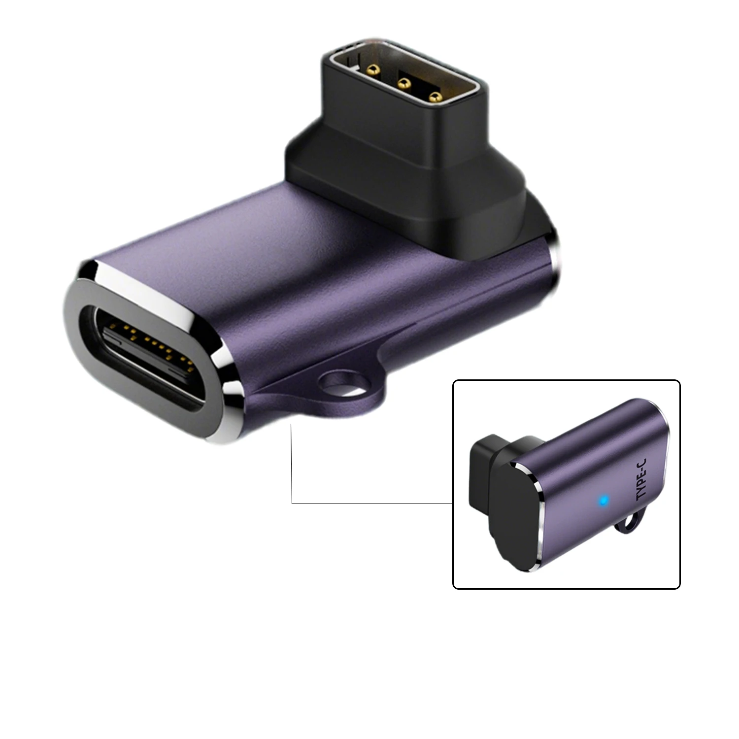 USB Type C Charging Adapter for Coros Pace 2/3 Apex/Apex 2/Pro Vertix/Vertix 2 Smartwatch Charger Connector with LED Indicator