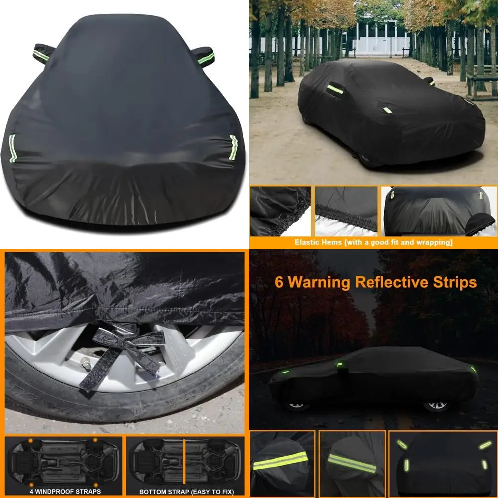 

Waterproof Custom Car Cover for 2026-2023 Toyota bZ4X and 2007-2026 RAV4 Hybrid Models, Suitable for All Weather Conditions