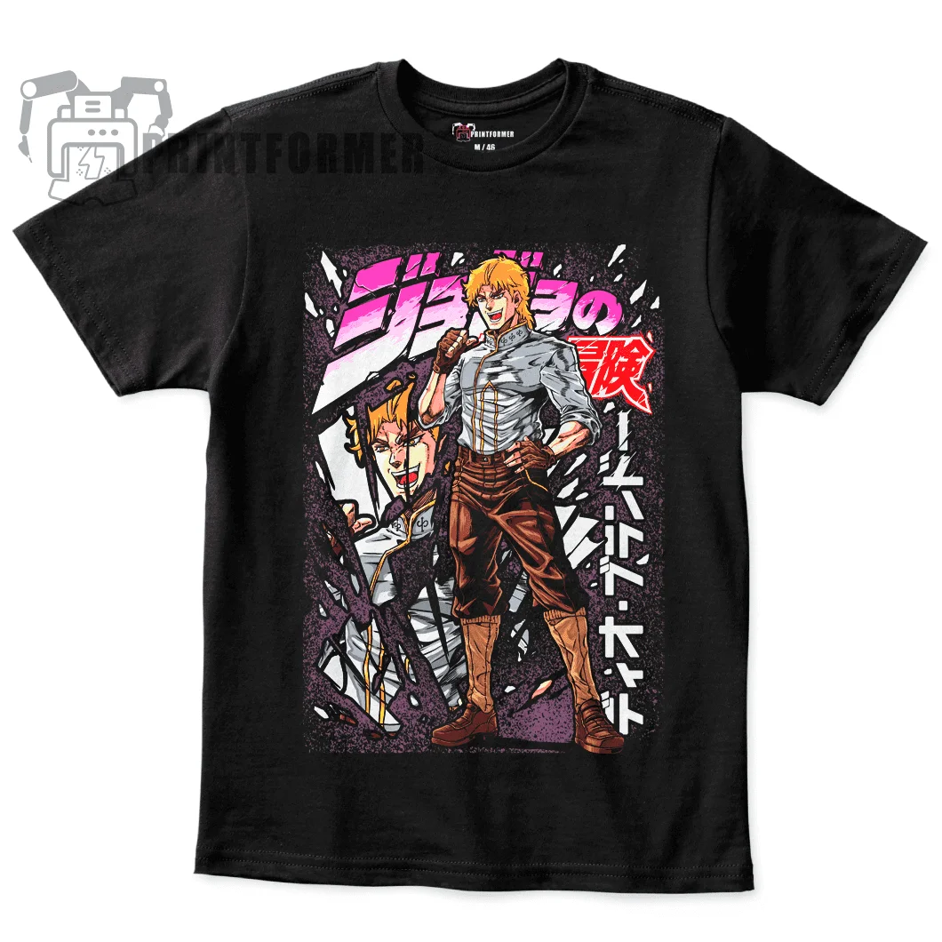 Unisex T-shirt JoJo`s Srone Ocean Jolyne Stone Free / JoJo Jo Kamyanyi Okean Jolin Stone Free