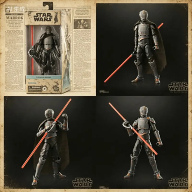 

Специальное предложение: В наличии! Новая экшн-фигурка Hasbro Star Wars Black Series Marrok, 6 дюймов, премиум-качество, в стиле аниме.