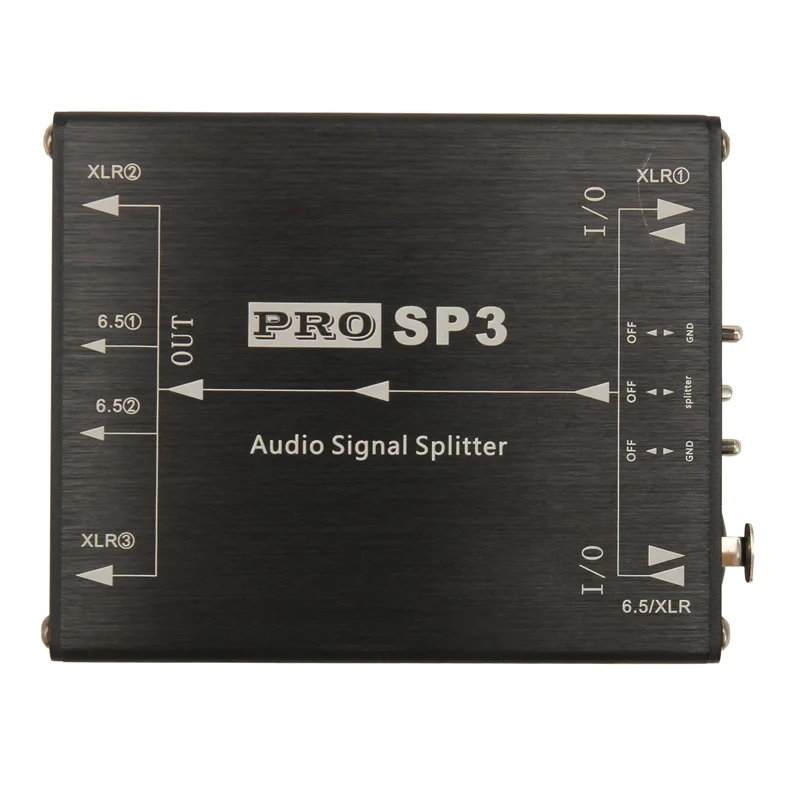 jabs-オーディオ-スプリッター-xlr-バランス-1-入力-3-出力-アイソレーター付き-65-xlr-オーディオ-スイッチャー-シングル-デバイス