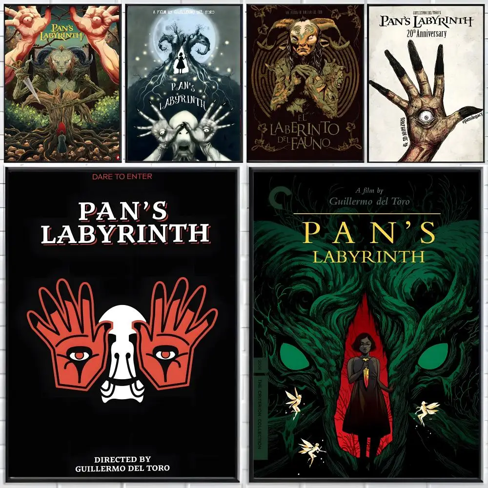 fantasy film P-Pan's Labyrinth Poster Distinct Home Decor Concepts Chic Indoor Art Pieces