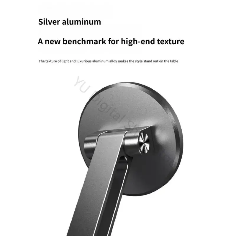 96BA Aluminum Phone Mount with N52 Magnet 360 Twist Damping Base for Mobile Device