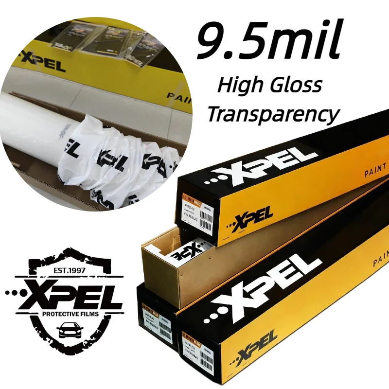 

XPEL Ultimate Plus PPF TPU 9.5mil High Gloss Paint Protection Film Super Transparency Self Healing Nano Coating Anti Scratch