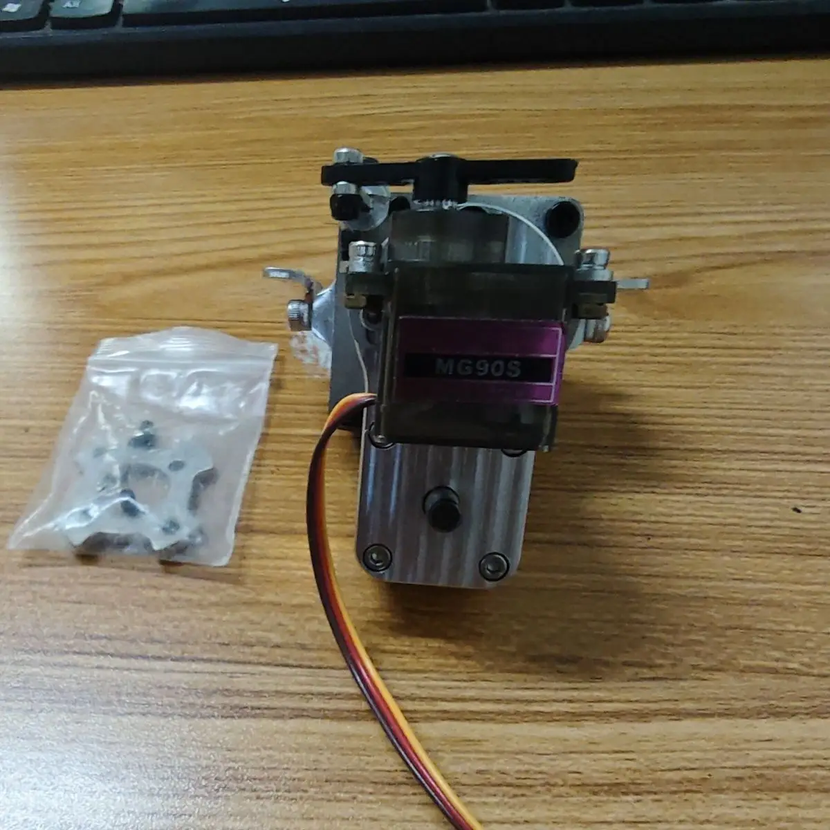 Metalowa dwubiegowa skrzynia biegów do ciężarówki RC 1/14 Tamiya SCANIA 770S R620 VOLVO 750 Mercedes-Benz ACTROS 3363 MAN Części do zabawek samochodowych