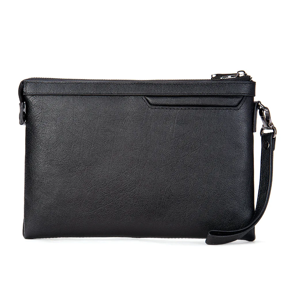 

Men's Leather Hand Clutch Envelope Bag with Genuine Cowhide and Business 3 sold