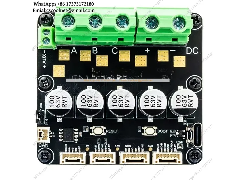 JS03 MKS XDRIVE MINI BLDC Servo Controller 56V Driver Board With AS5047P Encoder 3D Printer Parts