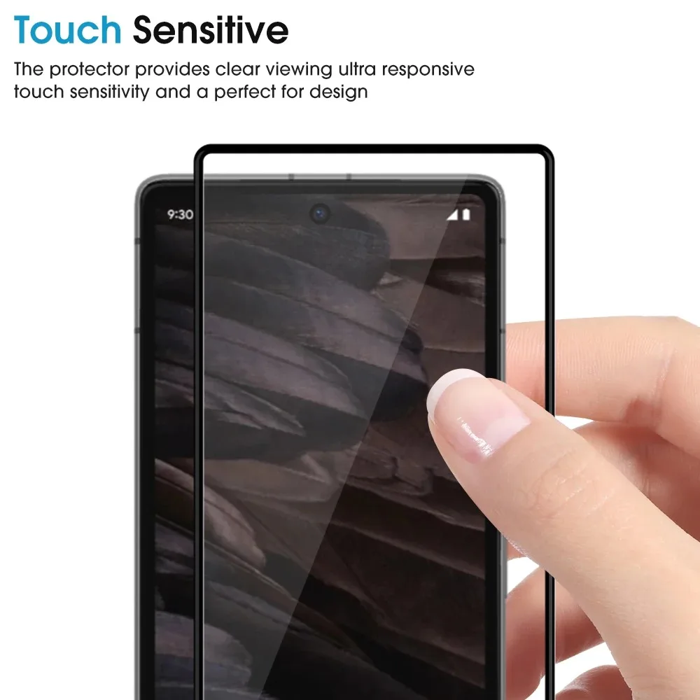 Screen Protector for Google Pixel 7 6 Pro 4 XL 3 7A 6A HD Tempered Glass Protective Film for Pixel 4XL Pixel7A Pixel6A 7Pro 6Pro