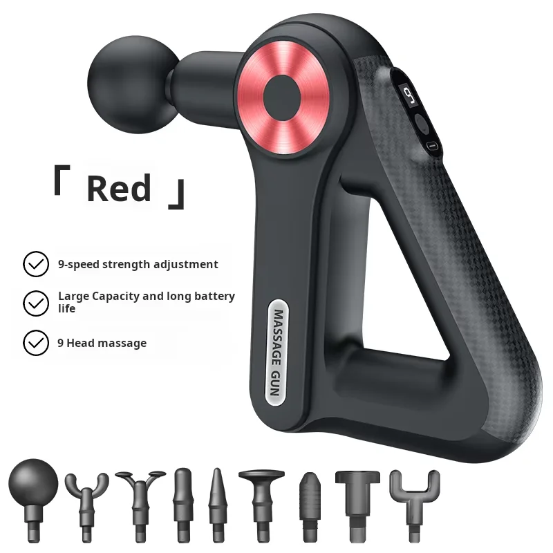 

2025 New Design Massager Deep Muscle Electric Fascia Massager Gun