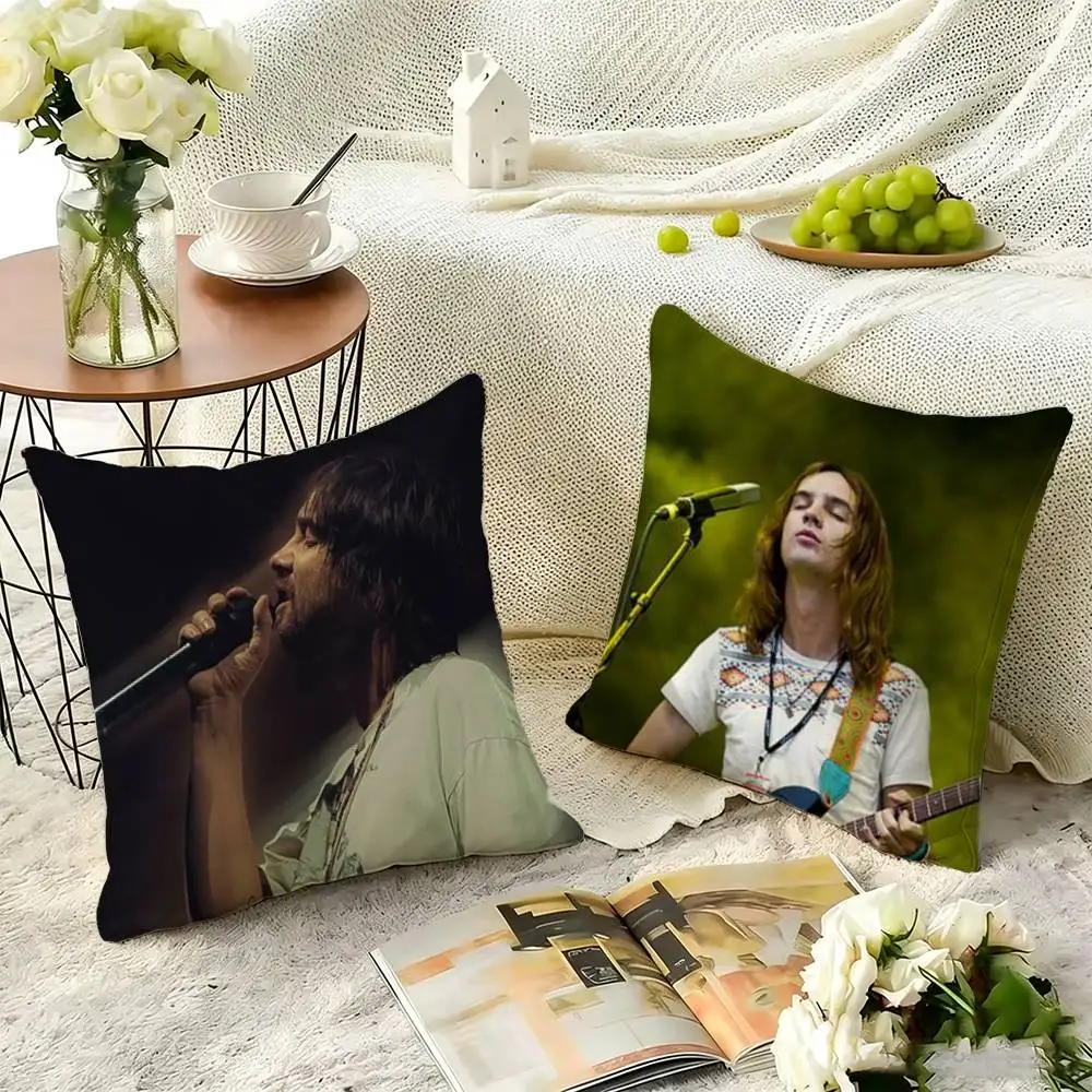 Band Singer T-Tame I-Impala Square Double-Sided printed Pillow Case Bedroom Bedside Pillow Sofa Cushion Cover