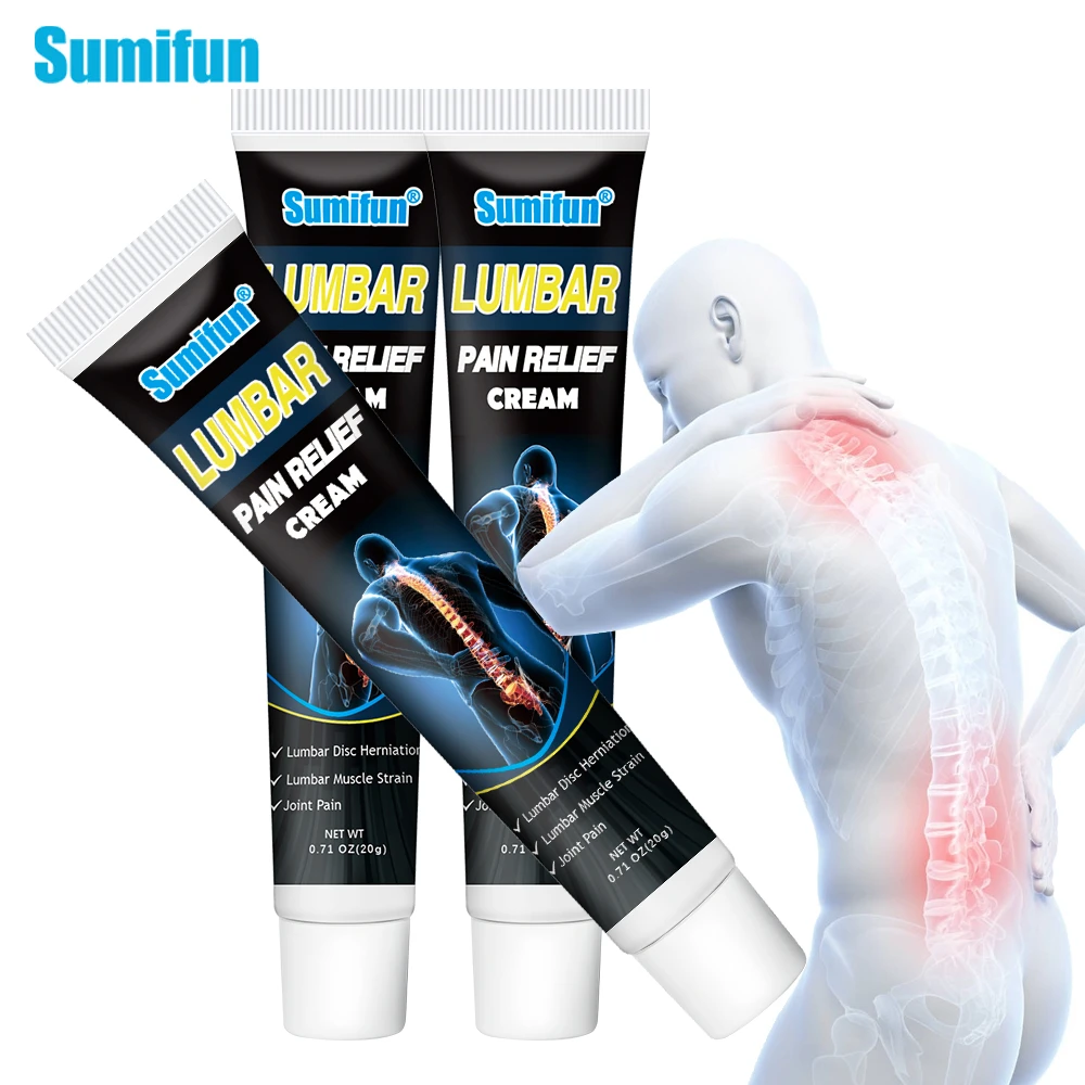 20g Sumifun Lumbar Analgesic Balm Ointment Back Spine Pain Relief Plaster Rheumatoid Arthritis Joint Treatment Medicla Cream