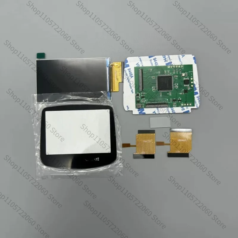 For GBA Handheld Mod IPS Display, 2.9 Inch High Bright Screen, 9-in-1 Pixel Perfect Replacement Screen