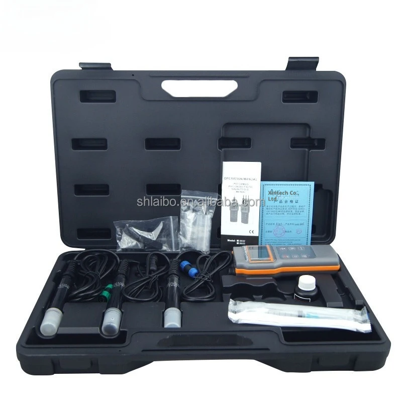 

Hot Sell AZ86031 AZ86021 Portable pH Conductivity DO Salinity Temperature Meter Multi-parameter Meter for Waste Water