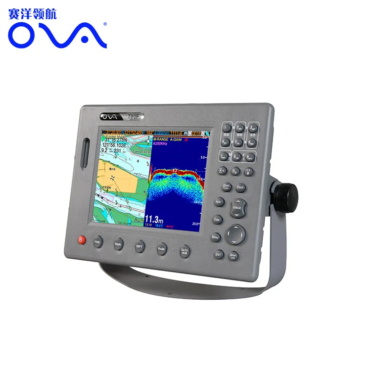 

8" Electronics Chartplotter / Sonar / GPS/ Compass Multifunction Navigator with Transducer