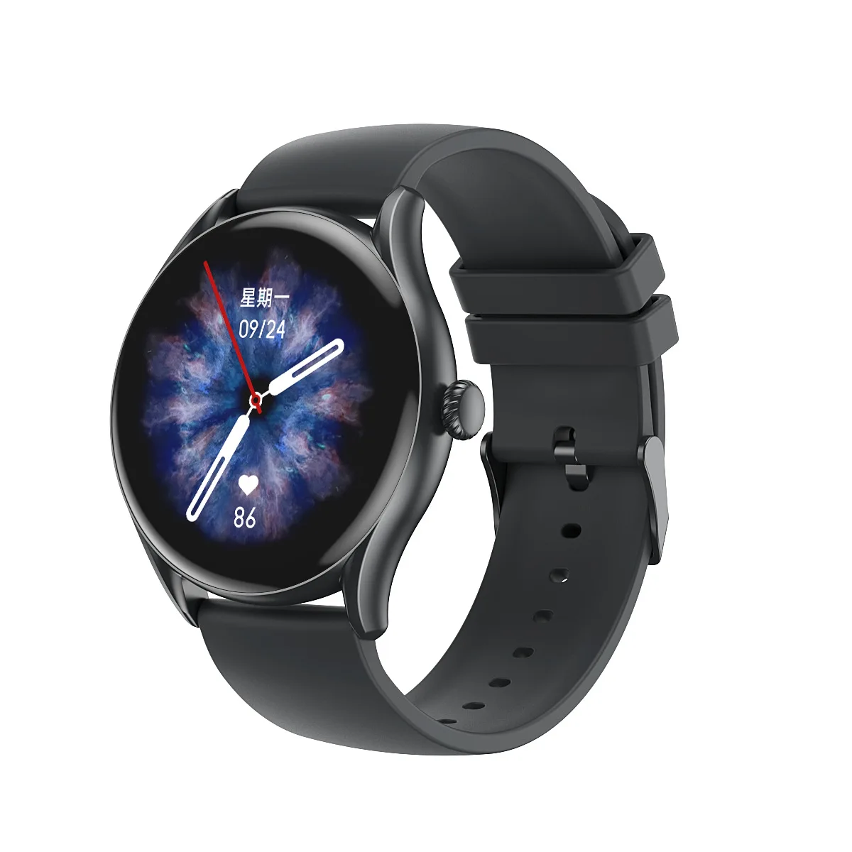 Montre Connectée AW19 pour le dehors et la Santé, avec une Autonomie de Batterie Très Longue, Dernière Version